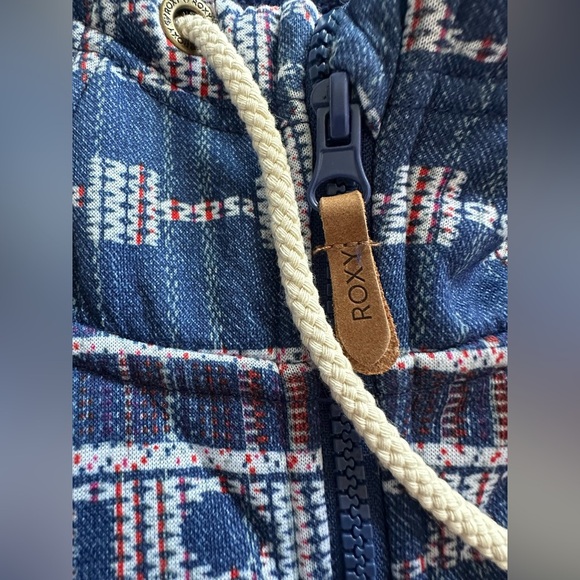 Roxy SNOW Junior's Frost Printed Fleece Jacket - large - Picture 12 of 12